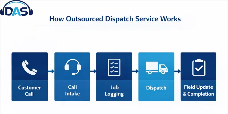How Outsourced Dispatch Services Works